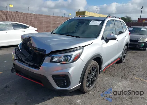 2019 Subaru Forester Sport from USA, damaged, VIN JF2SKAPC3KH535547